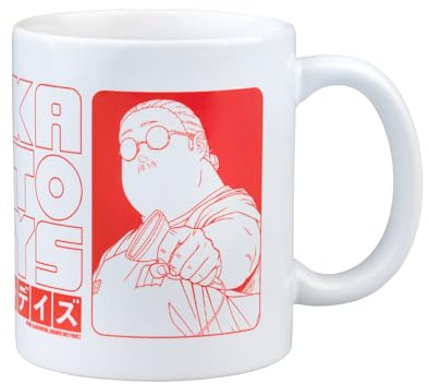 Grupo Erik - Mug 350ml Sakamoto Days | Tasse en Céramique Sous Licence Officielle | Mug Café & Thé, Idée Cadeau Geek, Anniversaire ou Noël