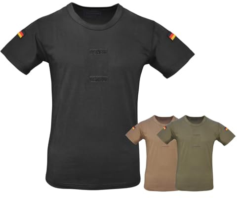 Commando Industries Tropenunterhemd BW Unterhemd Tropen Shirt mit Abzeichen Armee Shirt
