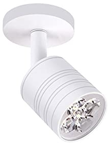 Faretto da soffitto a LED per Interni, faretto da Superficie orientabile a 360°, Moderno Mini apparecchio di Illuminazione da soffitto, Applique da Parete in Alluminio da 5 W/Lampada da Parete gi