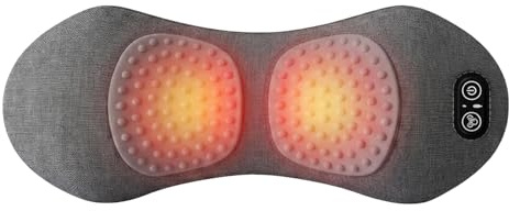 3 in 1 rückenmassagegerät, Electric Lendenwirbel Massagegerät mit Traction, Vibration Und Heat, Verstellbares Lendenwirbel-Traktionsgerät Mit intelligentem Steuerschalter, für Unteren Rücken, Nacken