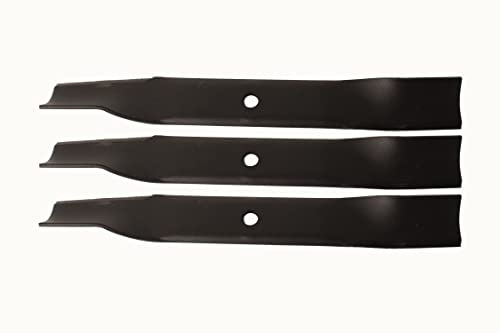 Toro Lot de 3 lames authentiques OEM (compatible avec Exmark) 79016P 115-5059-03 pour tondeuses TimeCutter SS MX SWX Z-Turn 75761TA 75759 75755W 75755TA 75755 75753 + (également compatible avec Exmark