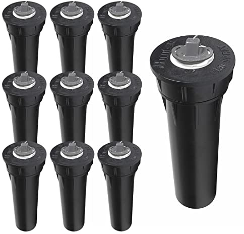 GNCGarden [Pack 10] Difusor Hunter Pro Spray, Altura elevación 10 cm. No Incluye tobera de riego ni válvula antidrenaje. Difusor de riego césped. PRS-40 - Conexión 1/2
