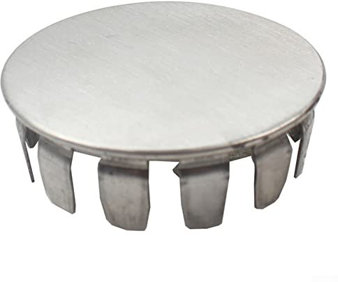 Emiif Kitchen Sink Tap Hole Blanking Cover Plate Disk In A Matt Brushed Finish