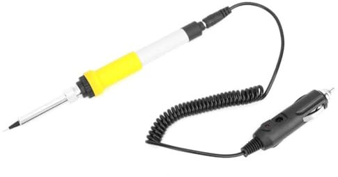 Elektrischer Lötkolben Set, Lötwerkzeug, DC 12V 60W Lötstift Schweißlötkolben Mit Zigarettenanzünderstecker, Tragbarer Elektrischer Auto-Lötkolben Für Auto-SUV-Lötreparatur Im Freien
