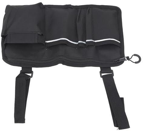 Glomora Seitentasche, Große Rollstuhltasche Zum Seitlichen Aufhängen, Oxford-Stoff, Reflektierende Streifen, Wasserdicht, Großes Fassungsvermögen Für Erwachsene Und Senioren