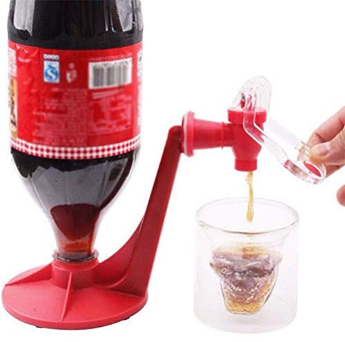 Distributore D'acqua Capovolta Interruttore per Bevande a Pressione Manuale Distributore D'acqua Bevitori Portatili con Interruttore Bottiglia D'acqua a Pressione Manuale