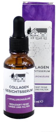 Vom Pullach Hof Gesichtsserum-Set, 30ml pro Stück, verschiedene Wirkstoffe zur Feuhtigkeits- und Anti-Aging Pflege (Kollagen Serum 30ml)