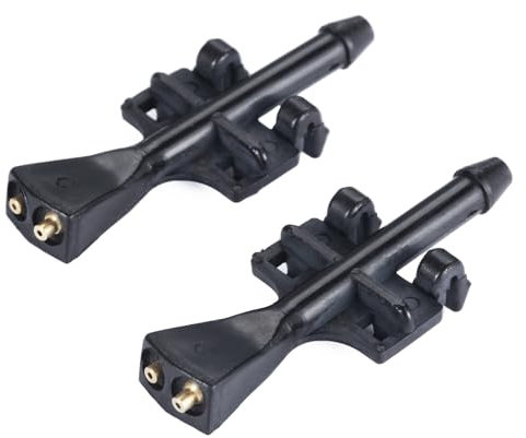 CHEFRU Kompatibel Mit OPEL Für MERIVA-A 2003 2004 2005 2006 2007 2008 2009 2010 2 Stück Auto-Frontscheibenwischer-Waschanlage Jet-Düse Wassersprüher Auto Scheibenwaschdüsen