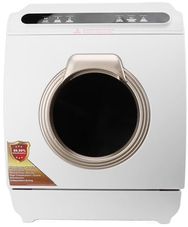 Lavavajillas Compacta De Encimera Portátil Para Apartamentos Oficinas Y Espacios Pequeños Ideal Para Cocinas Dormitorios Caravanas Y Con Múltiples Programas Y Secado Eficaz