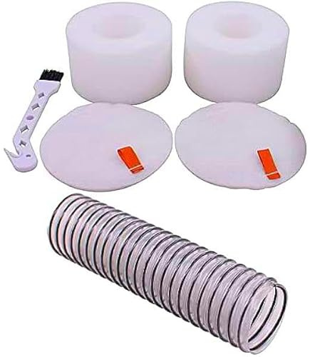 Shark Lower Duct Hose, Lower Duct for Dyson Shark Nv601 Vacuum Cleaner, Foam and Felt Filter Kit with Lower Duct Hose, Hoover for Shark NV601 NV601UK NV601UKT Lift-Away Vacuum Cleaner