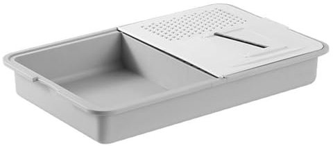 Multi-Functional Grater Drainer Cutting Board,New Kitchen 6-in-1 Grater Set for Kitchen,for Slicing Shredding Grinding for Kitchens