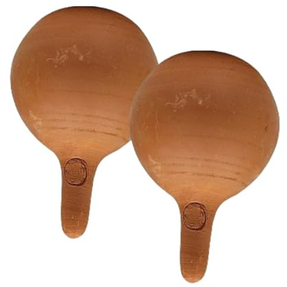 Lutton Töpferei | 2 x Ollas Mini Nature 25 cl | Ollas zum Pflanzen von Terrakotta, natürlich | automatische und umweltfreundliche Bewässerung für Zimmerpflanzen | natürliches Bewässerungssystem | Duo