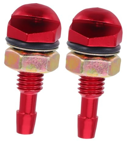 Alipis 2 Pièces Buse Pulvérisateur Lave Glace Aluminium Résistante Aux Intempéries Spray Uniforme pour Pare Brise Voiture