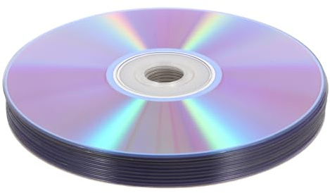 SUPVOX 10pezzi Dischi Dvd Vergini Dvd-r Registrabili ad Alta Capacità CD Vuoti per Masterizzazione Backup Foto e Video Compatibili Computer e Dispositivi di Masterizzazione