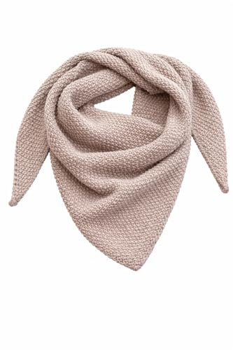 stylx Damen Mini-Dreieckstuch, leichtes Halstuch Schal zum täglichen Tragen, 90 x 30 cm, Deckenschal Herbst Winter für Frauen und Mädchen MADE IN ITALY
