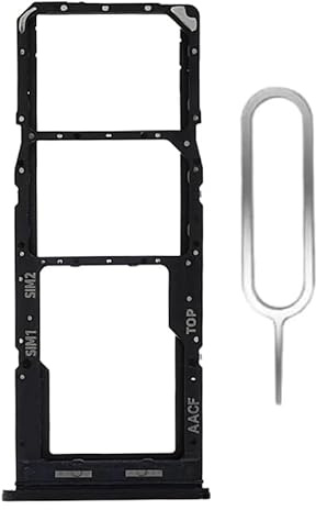 Tiroir Double Carte SIM + MicroSD pour Samsung Galaxy A13 5G (SM-A136B, SM-A136U) Support Plateau Porte - Noir
