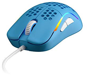 HK Gaming NAOS M Ultra Lightweight Honeycomb Shell Ambidextrous Wired RGB Gaming Mouse 12 000 cpi | 7 Buttons | 59 g | Naos-M, Malibu Limited Edition