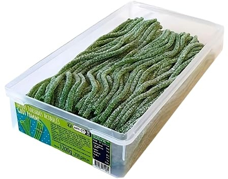 Confiserie gélifiée Lassos Torsadés goût pomme tubo - 200 pièces