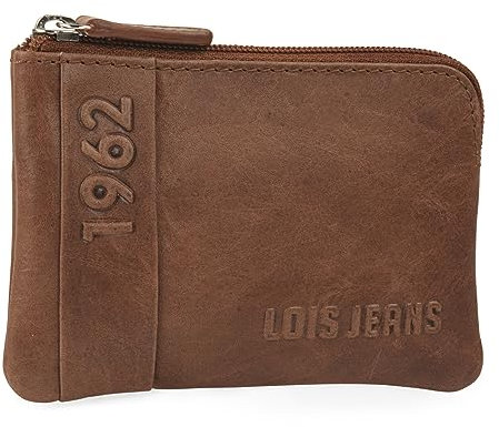 Lois - Porte Monnaie Homme Cuir Souple Petit Format - Petit Porte Monnaie Homme - Bourse Porte Monnaie Multi Rangements Anti RFID. Porte Carte Cuir., Cuir