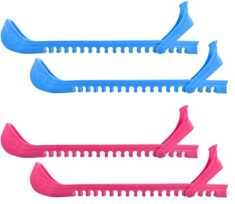 Faumsut Schlittschuhschoner, 2 Stück, Hockeyschuhe, Schlittschuhe, Kufenschoner, verstellbar, Zubehör für Eiskunstlaufschuhe