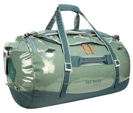 Tatonka Barrel 65L - Wasserfeste Reisetasche mit Rucksackfunktion, großer Öffnung, gepolstertem Boden und abschließbarem Reißverschluss