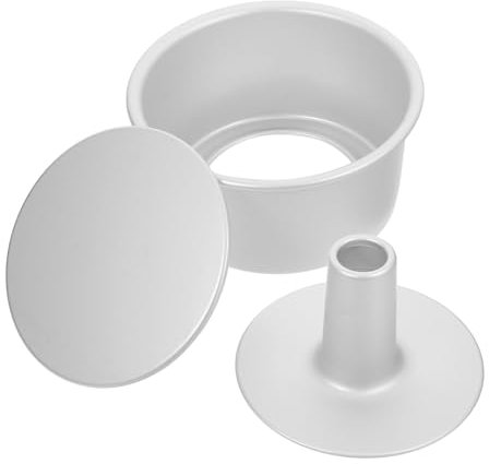Cabilock 3 Juegos Molde De Torta Moldes Para Pasteles Para Hornear Moldes Redondos Para Pasteles Para Hornear Molde Para Pastel De Queso Sartén Metálico Molde De Pudín Aleación De Aluminio