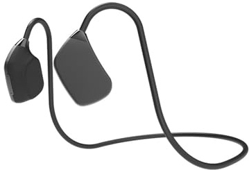 Blissbuilt Casque Conduction Osseuse Bluetooth 5.1,Open Ear Casque Bluetooth sans Fil Sport IPX5 Étanche et Anti-poussière Conduction Osseuse ，Mémoire MP3 32G Intégrée,pour Running Fitness Cycling