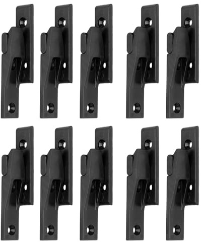 10 ganci per zoccolo da cucina, con gancio a pressione, per mobili e armadietti da cucina