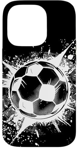 Coque pour iPhone 14 Pro Soccer Ball Splash Football Pitch