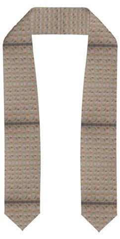 CKGODGF Ruban châle élégant et personnalisé avec imprimé coquetier nouilles ramen, parfait pour les cérémonies et les occasions spéciales - 1 pièce, Aplati, Taille unique