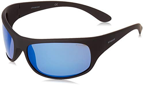 Polaroid 07886, Occhiali da Sole Unisex - Adulto, Nero (003/5X Matt Black), 66