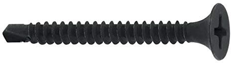 Tornillos de montaje rápido con cabezal de perforación para placas de yeso, montaje en soporte de metal, punta de taladro, tornillo para yeso, rosca fina, perfil de puerta UA
