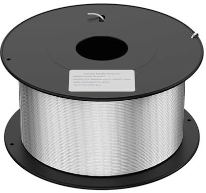 ATMOREA Draht aus Aluminium-Magnesium-Legierung, 14 Gauge, 500 m, Durchmesser 1,6 mm, Litzendraht für Elektrozaun, hohe Leitfähigkeit und Haltbarkeit