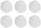 6x Piebert Aroma Protection Cap 39157 for Silit Sicomatic T-plus, D, T, L, SN Lid for Pressure Cooker