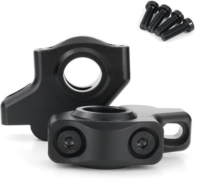 HZBHD Handlebar Risers Motorcycle Handlebar Bar Risers For Suzuki V-Strom 250 VStrom 650 DL650 V-Strom 1000 DL1000 XT Handbar Riser Heighten Clamp(Matte Black)