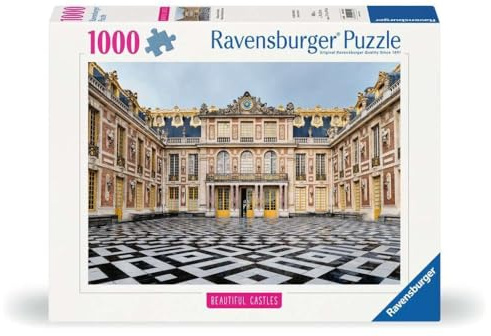 Ravensburger - Puzzle 1000 Pezzi Beautiful Castles Château de Versailles | Puzzle Per Adulti E Tutta La Famiglie | Dimensione Di 70x50 Cm | Regalo Adulti | Regali Natale