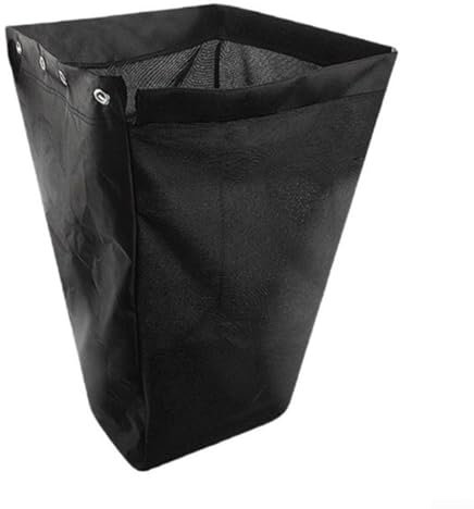 Sac à gazon haute capacité, 3,3 bushels, tricot polyester ouvert pour une meilleure circulation de l'air, construction en nylon durable, couleur noire, s'adapte à la plupart des modèles de tondeuse à