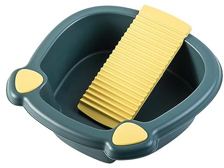 VICASKY Lavabo Per Mani Lavabo Per Bucato Realizzato in Oxford Di Qualità Sicuro e Durevole Per Campeggio Aria Aperta i Viaggi e Uso Quotidiano