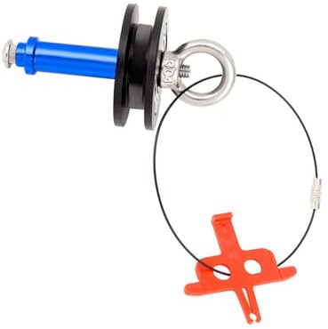 UKCOCO Tracción de Cadena Bike guardián fijador de Cadena Guardia montaña Herramienta de fijación de Cadena arandela de Cadena Accesorios plásticos de ingeniería Black