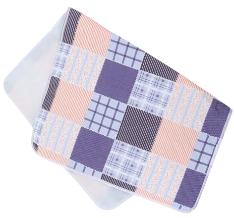 VERDANVERSE Inkontinenz Bettauflage 120x80cm aus Atmungsaktivem Material Saugfähige Patientenunterlage für Ältere Erwachsene Waschbare Matratzenschutzauflage für Menstruation und Urinverlust