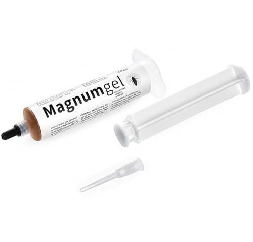 Magnum Gel anti cafard efficace - Traitement professionnel en seringue - Produit contre cafards et blattes