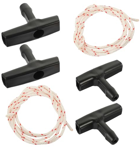Kisangel Kit 2 Set Corde di Trazione e Maniglie per Porta Garage in Plastico Funzione Rilascio Rapido per Apertura e Scala Soffitta