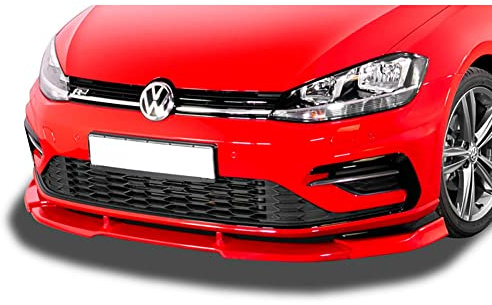 RDX Racedesign Frontspoiler VARIO-X Golf 7 Facelift 2017+ R-Line Frontlippe Front Ansatz Vorne Spoilerlippe RD VVW64 | kompatibel mit Volkswagen Golf VII R-Line Facelift 2017- (PU)