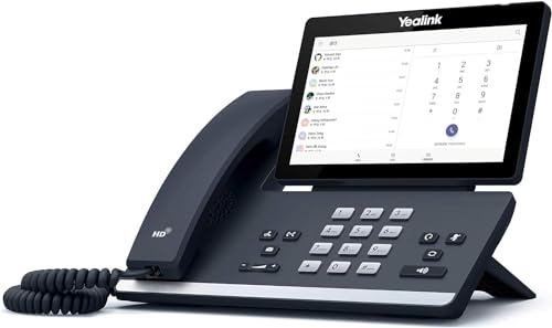 Yealink SIP-T56A telefono IP Nero Cornetta cablata LCD (Renewed)
