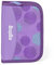 ergobag SchlittenzauBär Schlampermäppchen Glow, Glow Schlittenbär, Violett, Standard-Größe