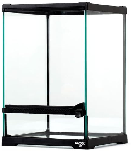 Repti-Zoo Terrarium 21x21x30 cm - Glasterrarium für Reptilien, Amphibien, Spinnentiere und Insekten