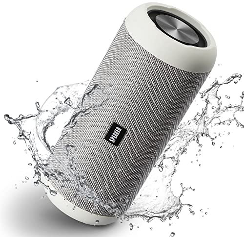 SENXINGYAN Bluetooth Lautsprecher 30W, Lautsprecher mit Radio FM Musikbox, Bluetooth Box mit 360° HD Stereo Sound, Bis zu 30H Stunden Kabellos Musik Abspielen-Unterstützung AUX, TF