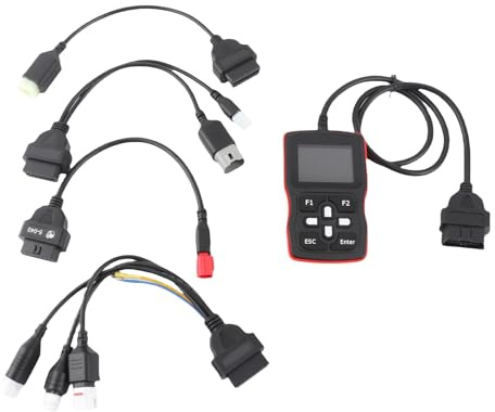 Escáner de Motocicleta OBD2 Lector de código Herramienta de diagnóstico automotriz Apto para Motocicleta escáner Lector de código EFI Motocicleta Motor detección de Fallos Instrumento de