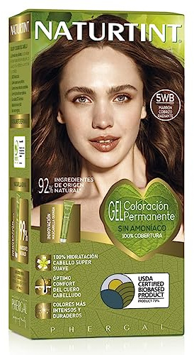 Naturtint | Haarfarbe Oohne Ammoniak | 5WB Strahlendes Kupferbraun | Hoher Anteil an natürlichen Inhaltsstoffen | 170 ml…