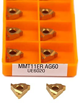 Schneidwerkzeuge für MetallurgieHartmetallklingen 10 Stück MMT11IR AG55 AG60 MMT11ER AG55 AG60 US735 UE6020 VP15TF Werkzeug zum Drehen des Drahtes Werkzeuge für CNC-Drehmaschine Klinge zum Gewinde
